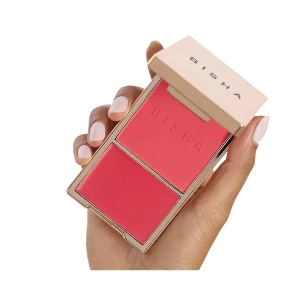 Bisha Essential Duo Creme + Powder Blush Set -Bahamas